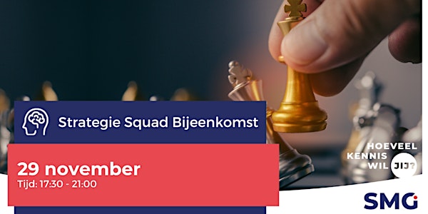 Strategie Squad | 29 November | Willem van der Weide| Objective Platform