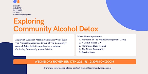 Exploring Community Alcohol Detox