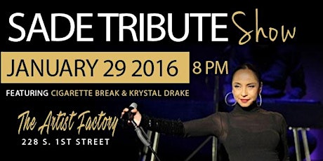 SADE TRIBUTE SHOW primary image