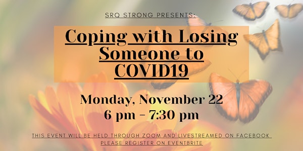 Coping With Losing Someone to COVID19