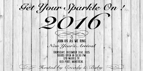 Get Your Sparkle On : New Years's Eve Loft Party primary image