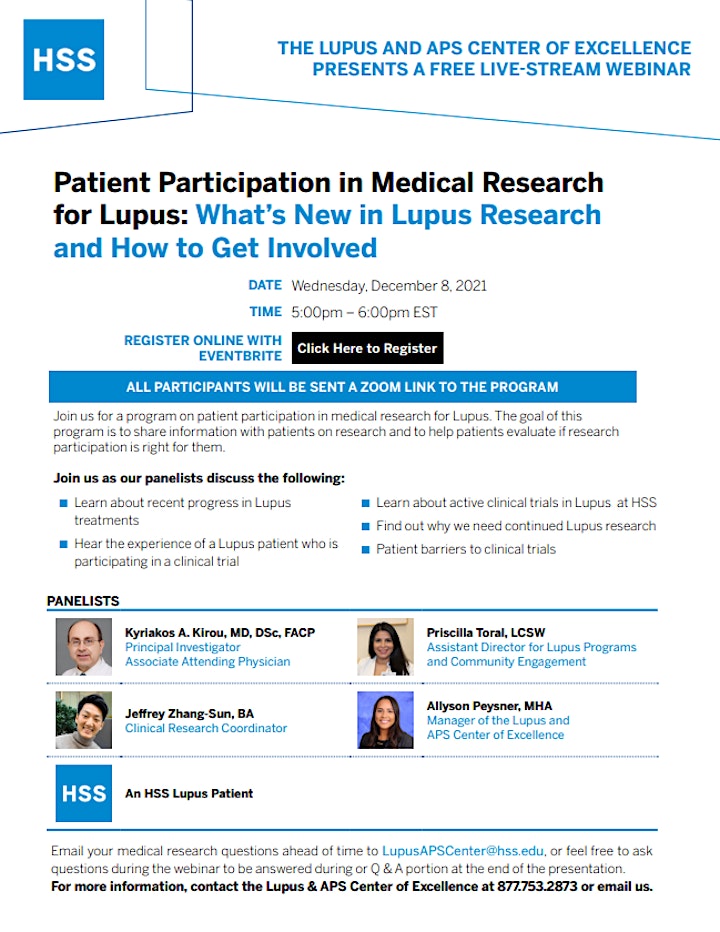 
		Patient Participation in Medical Research for Lupus and How to Get Involved image
