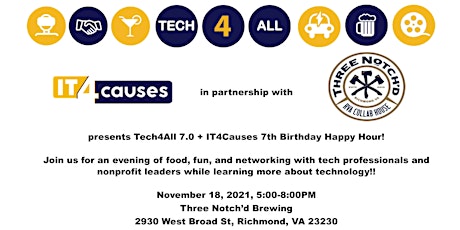 Tech4All 7.0 - Beer Collab Event