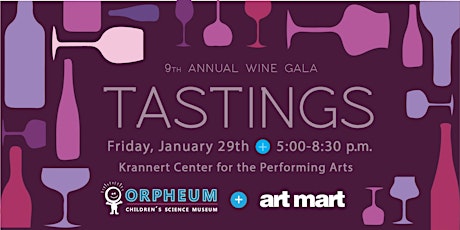 Tastings: Orpheum’s 9th Annual Wine Gala Presented by Art Mart primary image