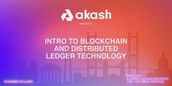 Intro to blockchain and distributed ledger technol