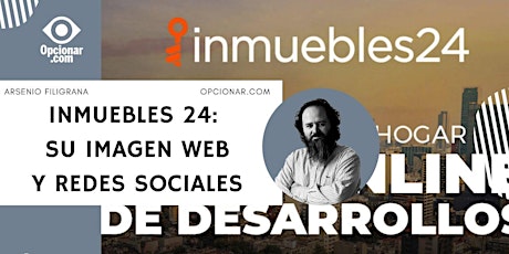 Imagen principal de Opcionar-inmuebles24: Su imagen web y redes sociales