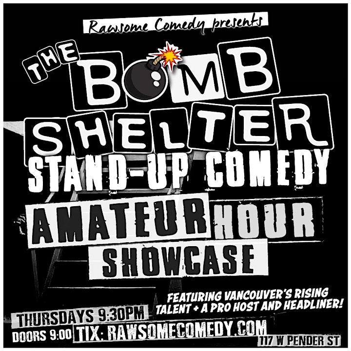 The Bomb Shelter Amateur Hour | Live Stand up Comedy image