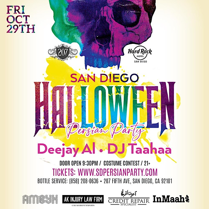 San Diego Halloween Persian Party image