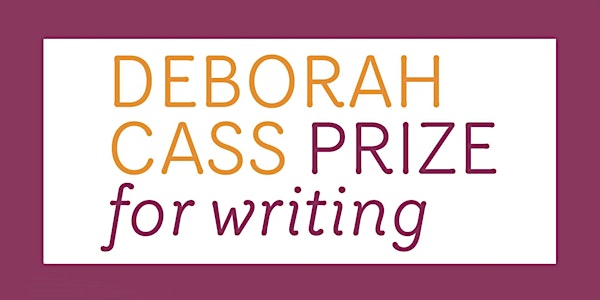 Award Night 2021 -  Deborah Cass Prize for Writing
