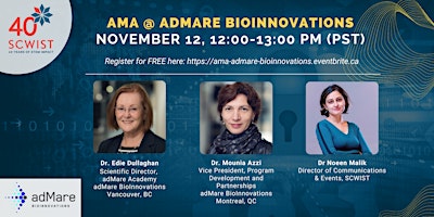 Ask Me Anything @ adMare Bioinnovations