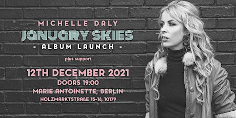 Hauptbild für Michelle Daly 'January Skies' Album Launch + support