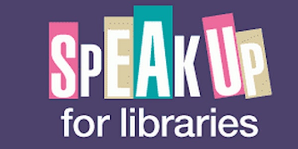 Speak Up for Libraries Lobby of Parliament