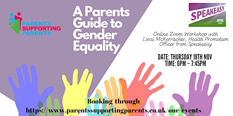 A Parent/Carers guide to Gender Equality primary image
