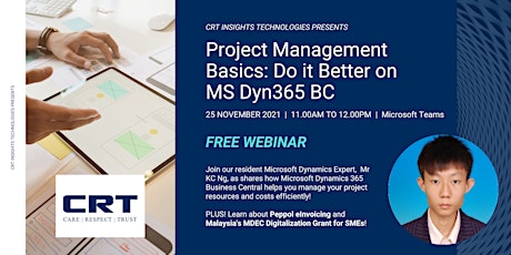 Project Management Basics: Do It Better on MS Dyn365 BC