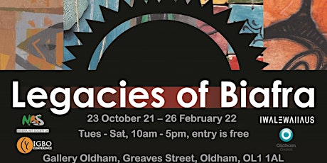 Guided Tour of The Legacies of Biafra Exhibition @ Gallery Oldham primary image