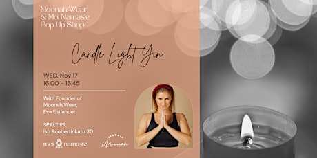 Candlelight Yin  with Moonah Wear & Moi Namaste primary image