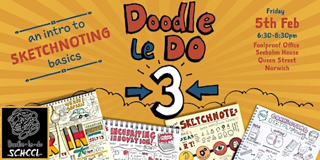 Doodle-le-do Number 3- Intro to Sketchnoting Basics primary image