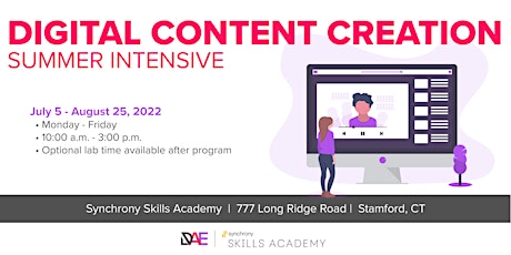 Synchrony Skills Academy: Digital Content Creation tickets
