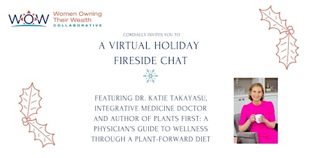 WOW Collaborative: A Virtual Fireside Chat (featuring Dr. Katie Takayasu) primary image