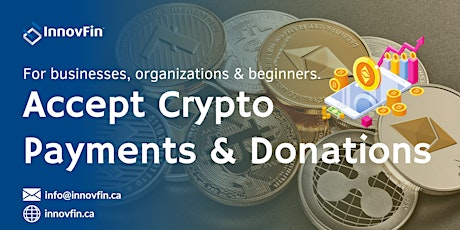 Accept Crypto Payments & Donations, blockchain | 3 weeks Online Course primary image