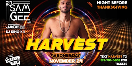 HARVEST with DJs Sam Gee, Jace M, and KingKii primary image