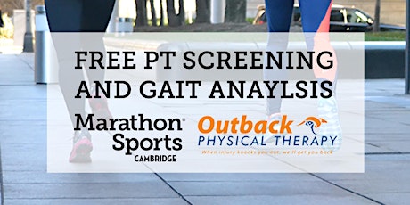 Free Gait Analysis with Outback PT tickets