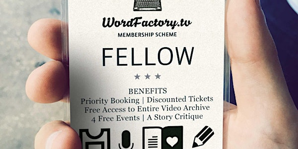 Word Factory Membership - 2016 FELLOW