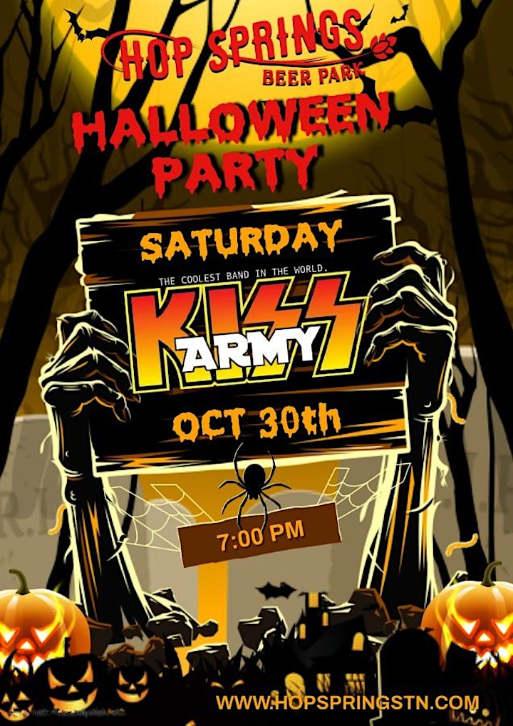 
		KISS ARMY Halloween Show at Hop Springs image
