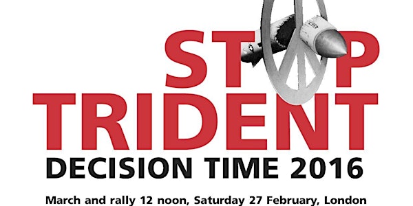 Bus from Scotland to CND Stop Trident Demo in London 27 Feb