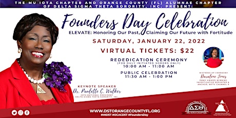 Primaire afbeelding van Founders Day Celebration |  ELEVATE: Honoring Our Past, Claiming Our Future