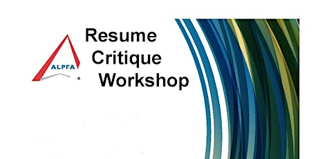 Resume Critique Workshop primary image