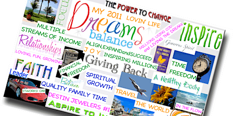 Vision Board Workshop- Manifest The Life You Desire primary image