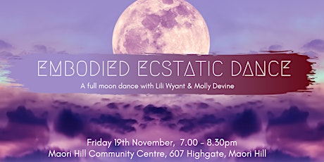 Embodied Ecstatic Dance: Full Moon in Taurus