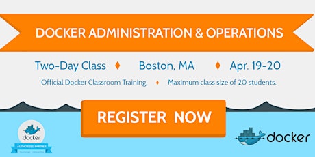 Boston, MA: Docker Administration & Operations - Official Training primary image