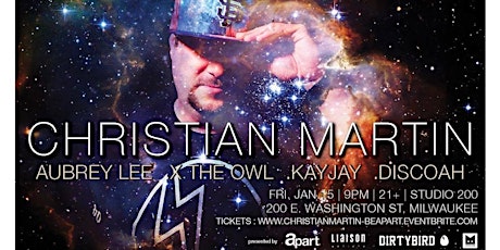 Apart presents :: CHRISTIAN MARTIN (dirtybird - S.F.) primary image