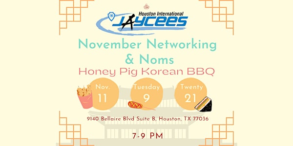 November Young Professionals Networking & Noms