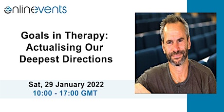 Goals in Therapy: Actualising Our Deepest Directions - Mick Cooper tickets