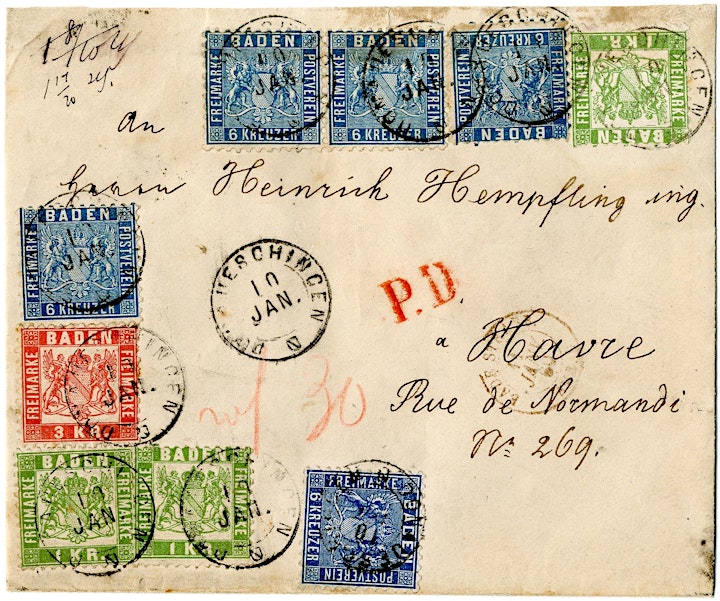 
		227. Pfankuch Auktion für Briefmarken, Münzen und Postgeschichte: Bild 
