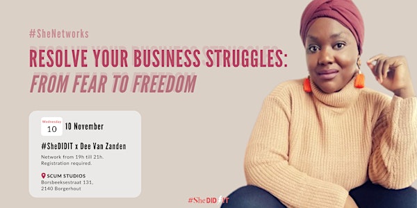 Workshop — Resolve your business struggles: from fear to freedom