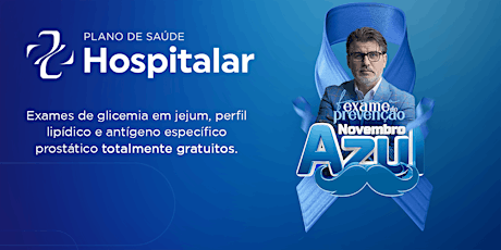 Imagem principal do evento Novembro Azul - Kit de Exames de Saúde do Homem para Servidores de Londrina