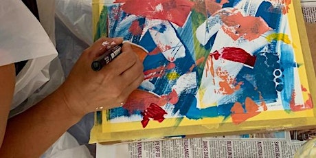 Intuitive, abstract painting workshop tickets