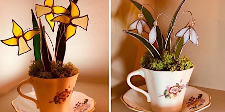 Spring Flowers in a Teacup - Stained Glass Workshop tickets