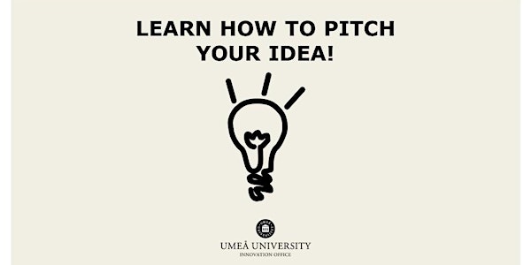 Learn how to pitch your idea!