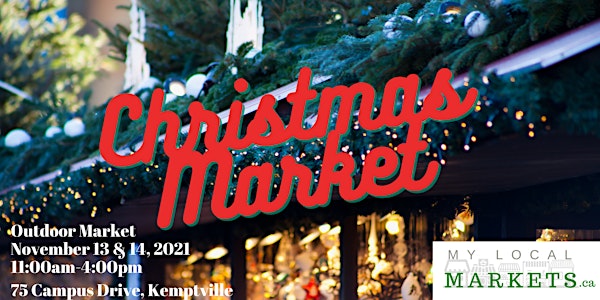 Outdoor Christmas Market- A Christkindlmarkt on Campus