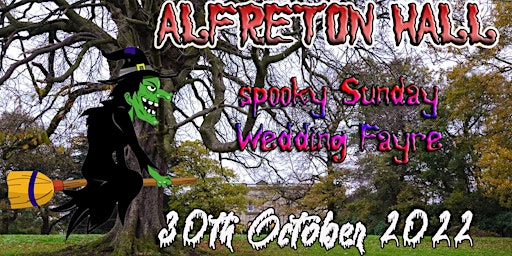 Alfreton Hall Spooky Autumn wedding Fayre 2022