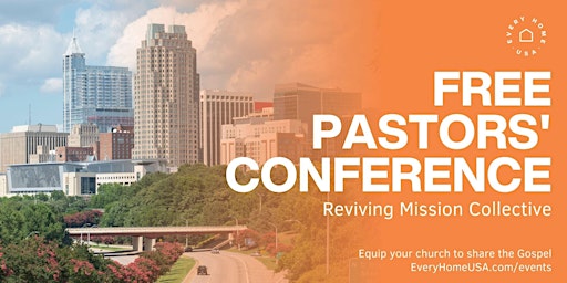 FREE Raleigh, NC Pastors' Conference - Oct 27