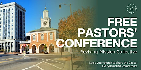 FREE Fayetteville, NC Pastors' Conference - Nov 17