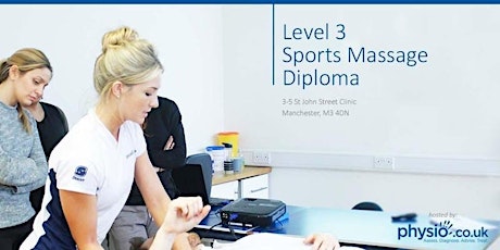 VCTC Level 3 Sport Massage Diploma - Manchester primary image