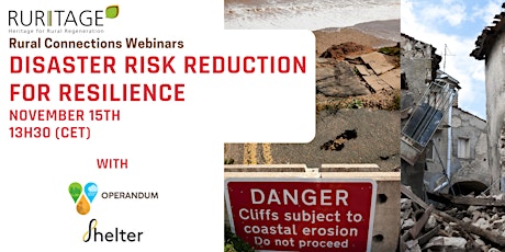Rural Connections Webinar #3 - Disaster Risk reduction for resilience