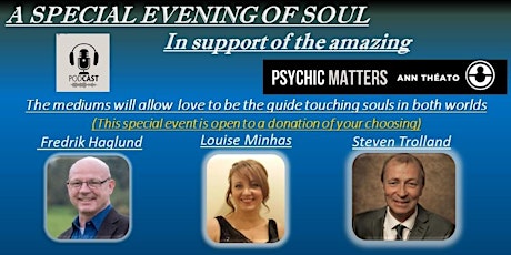 In Support Of Psychic Matters. A Special Evening Of Soul! tickets